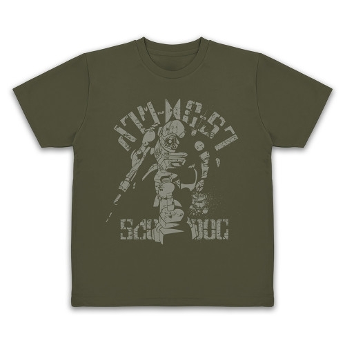 装甲騎兵ボトムズ スコープドッグ ヴィンテージ ドライTシャツ/OD-M - 公式商品画像 | AniSmile