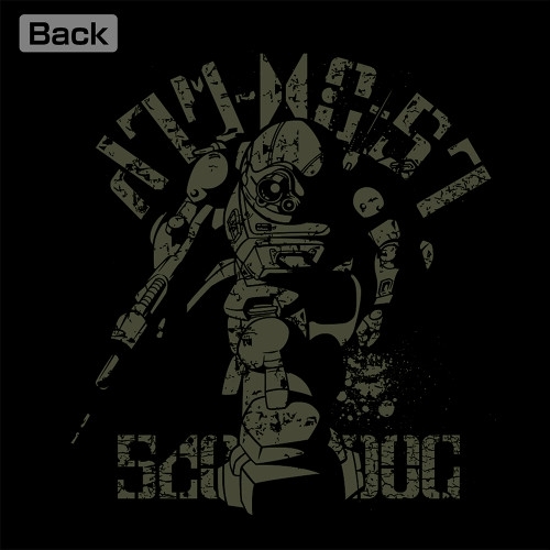 装甲騎兵ボトムズ スコープドッグ ヴィンテージ 薄手ドライパーカー/BLACK-L 画像 3 | AniSmile