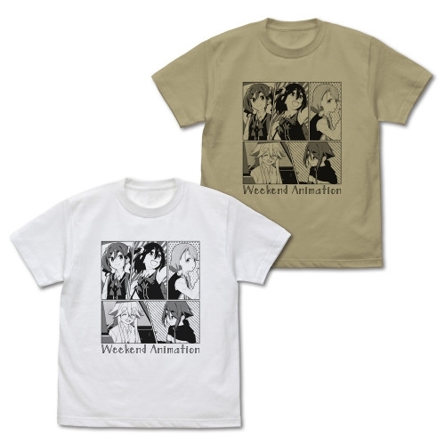 TVアニメ「mono」 Tシャツ/SAND KHAKI-L - official product image | AniSmile