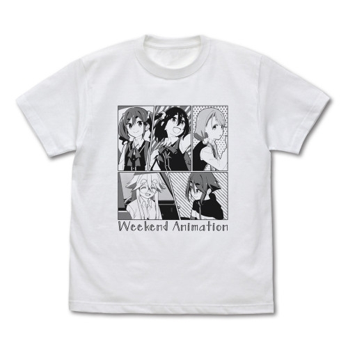 TVアニメ「mono」 Tシャツ/WHITE-L Image 2 | AniSmile