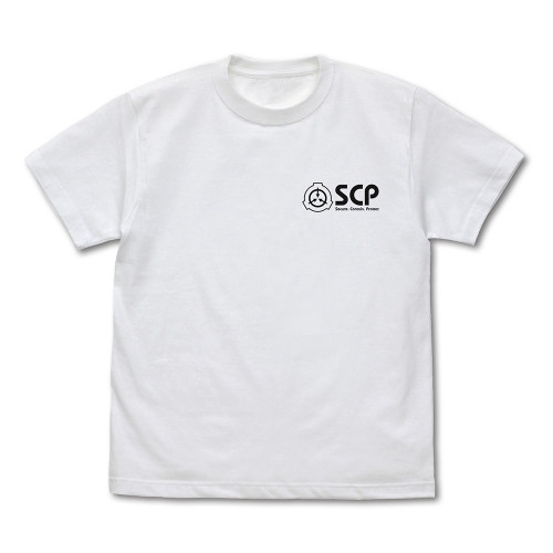 SCP財団ロゴバックプリントTシャツ/WHITE-XL 画像 3 | AniSmile