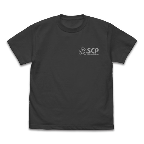 SCP財団ロゴバックプリントTシャツ/SUMI-M 画像 3 | AniSmile
