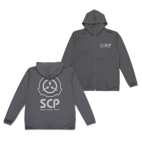 SCP財団 薄手ドライパーカー/GRAY-XXL 画像 2 | AniSmile