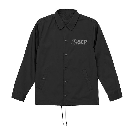 SCP財団 T/Cコーチジャケット/BLACK-XL 画像 3 | AniSmile