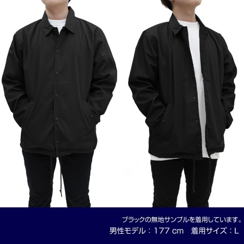 SCP財団 T/Cコーチジャケット/BLACK-L 画像 4 | AniSmile