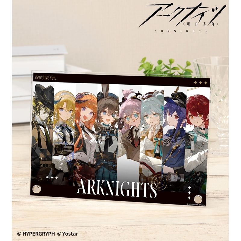 409SKU アークナイツ 集合 探偵ver. A5アクリルパネル 图片 2 | AniSmile