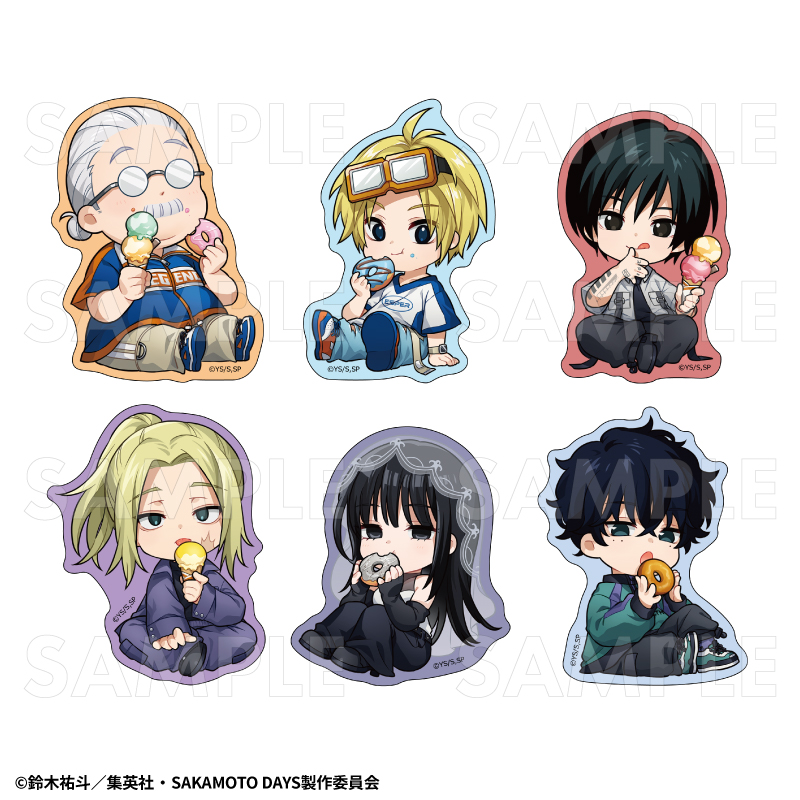 TVアニメ『SAKAMOTO DAYS』【Y2K】ちびキャラver. ダイカットステッカー【坂本 太郎】 - official product image | AniSmile