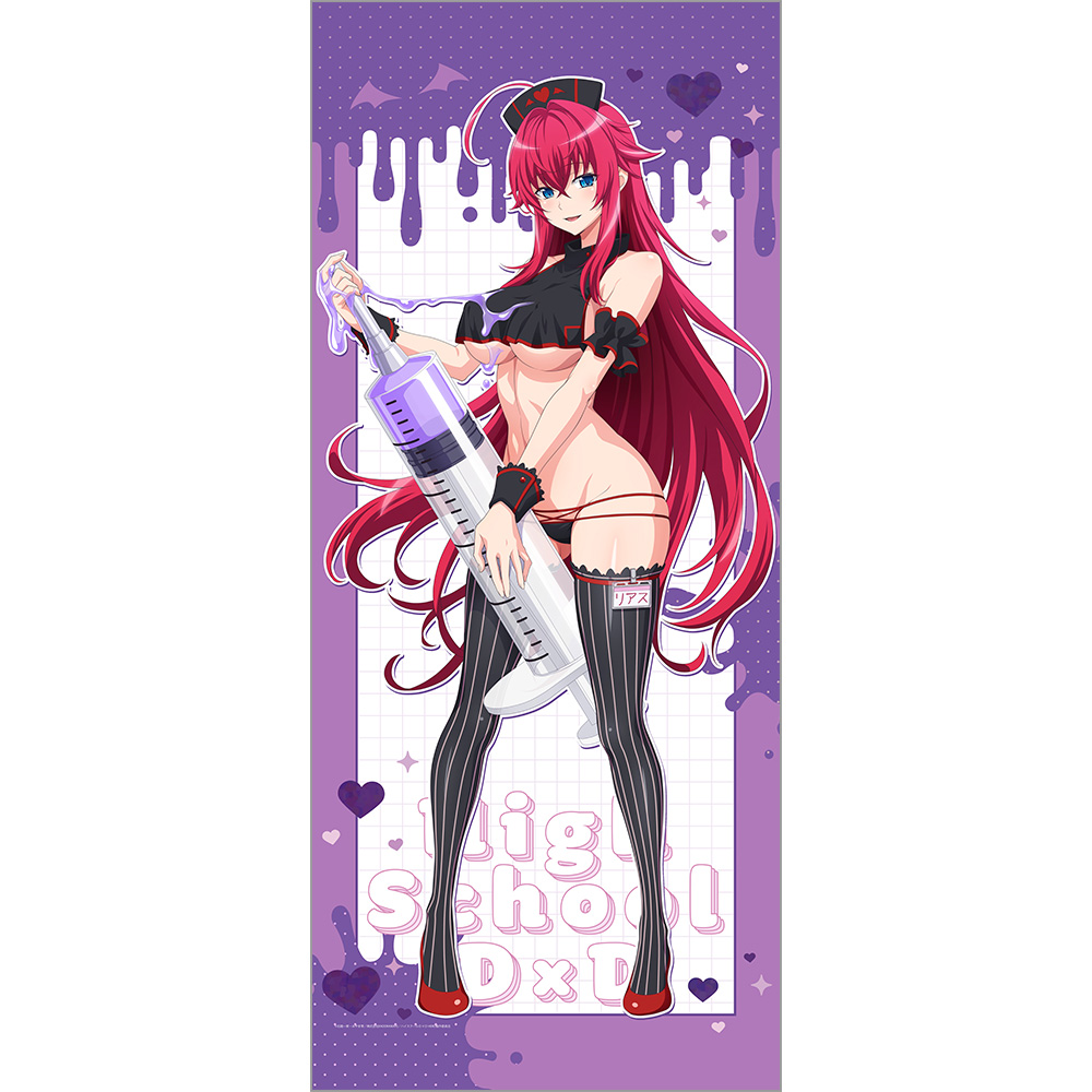 [ハイスクールD×D HERO]描き下ろし特大タペストリー(リアス・グレモリー/黒ナース) 画像 3 | AniSmile