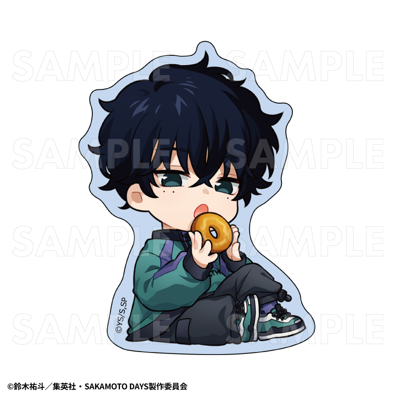 TVアニメ『SAKAMOTO DAYS』【Y2K】ちびキャラver. ダイカットステッカー【勢羽 夏生】 - official product image | AniSmile