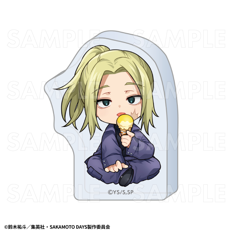 TVアニメ『SAKAMOTO DAYS』【Y2K】ちびキャラver. アクリルブロック【神々廻】 - official product image | AniSmile