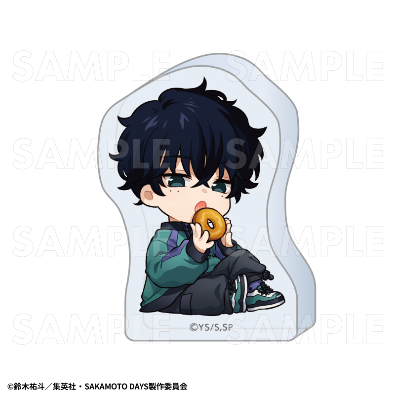 TVアニメ『SAKAMOTO DAYS』【Y2K】ちびキャラver. アクリルブロック【勢羽 夏生】 - official product image | AniSmile