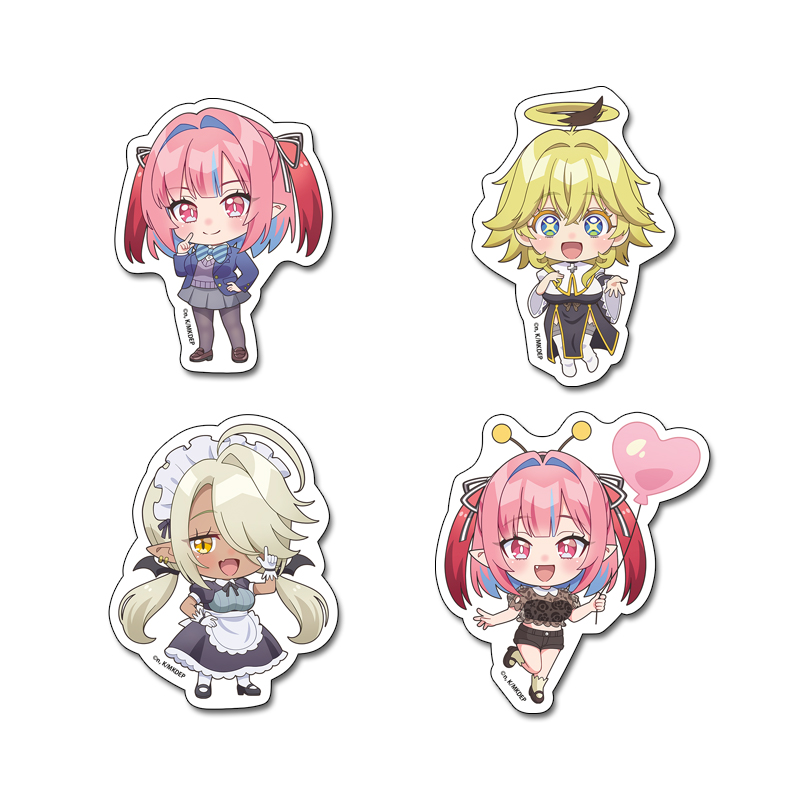 カナン様はあくまでチョロい ぷちちょこ ステッカーセット Image 2 | AniSmile