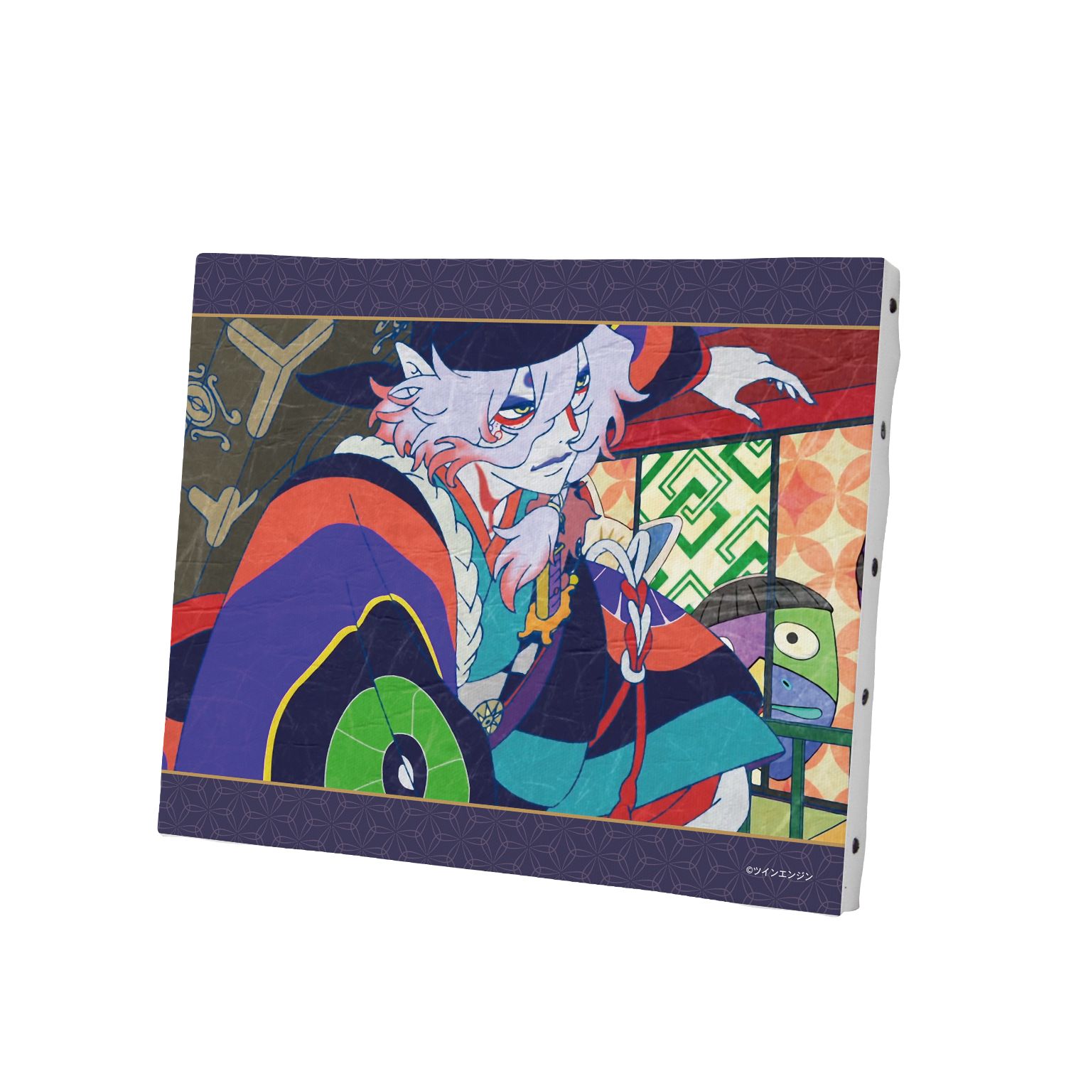 『劇場版モノノ怪 第二章 火鼠』 薬売り 場面写F3号キャンバスボードB 图片 4 | AniSmile