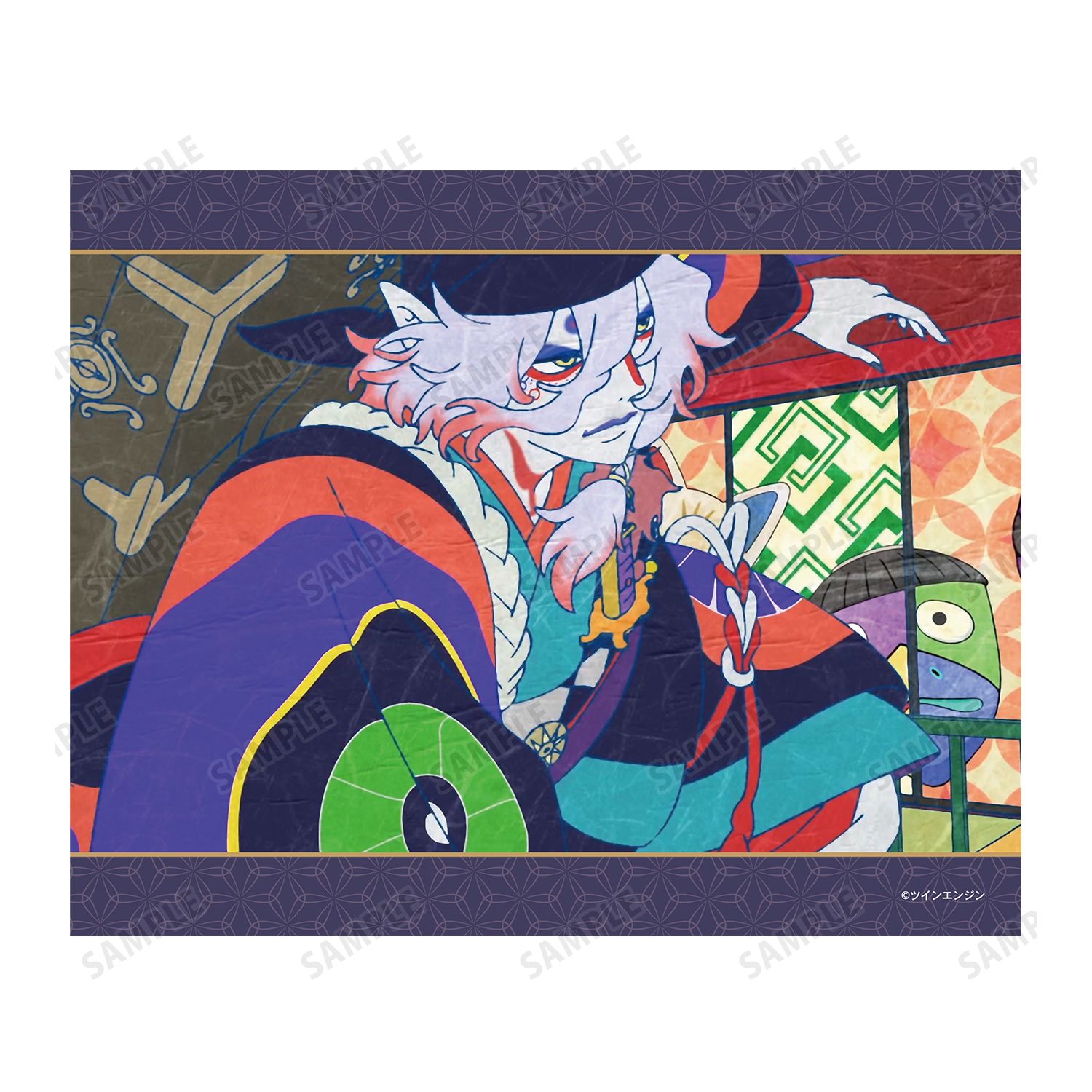 『劇場版モノノ怪 第二章 火鼠』 薬売り 場面写F3号キャンバスボードB 图片 6 | AniSmile