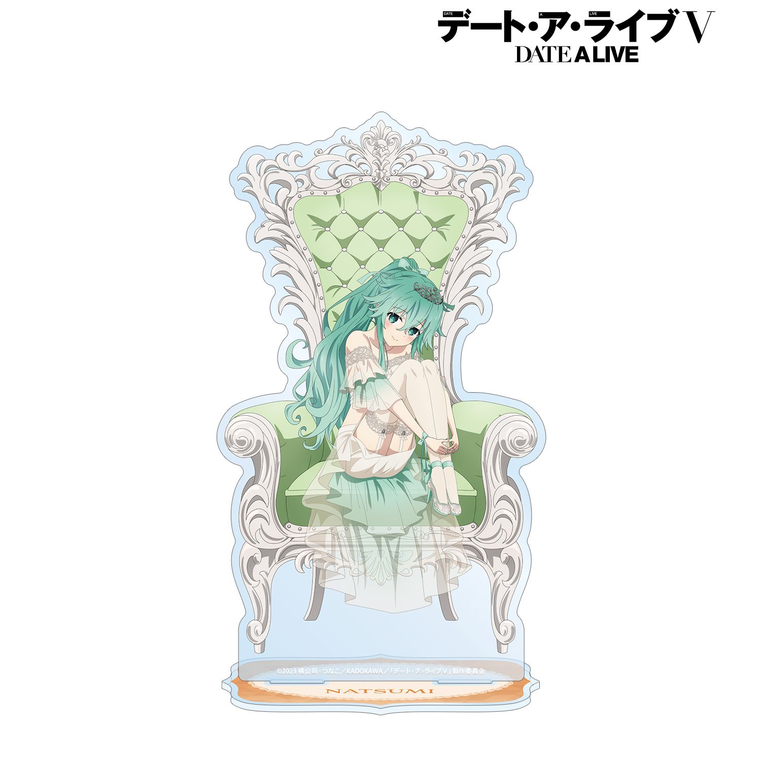 アニメ「デート・ア・ライブV」 描き下ろし 七罪 プリンセス玉座ver. BIGアクリルスタンド Image 6 | AniSmile