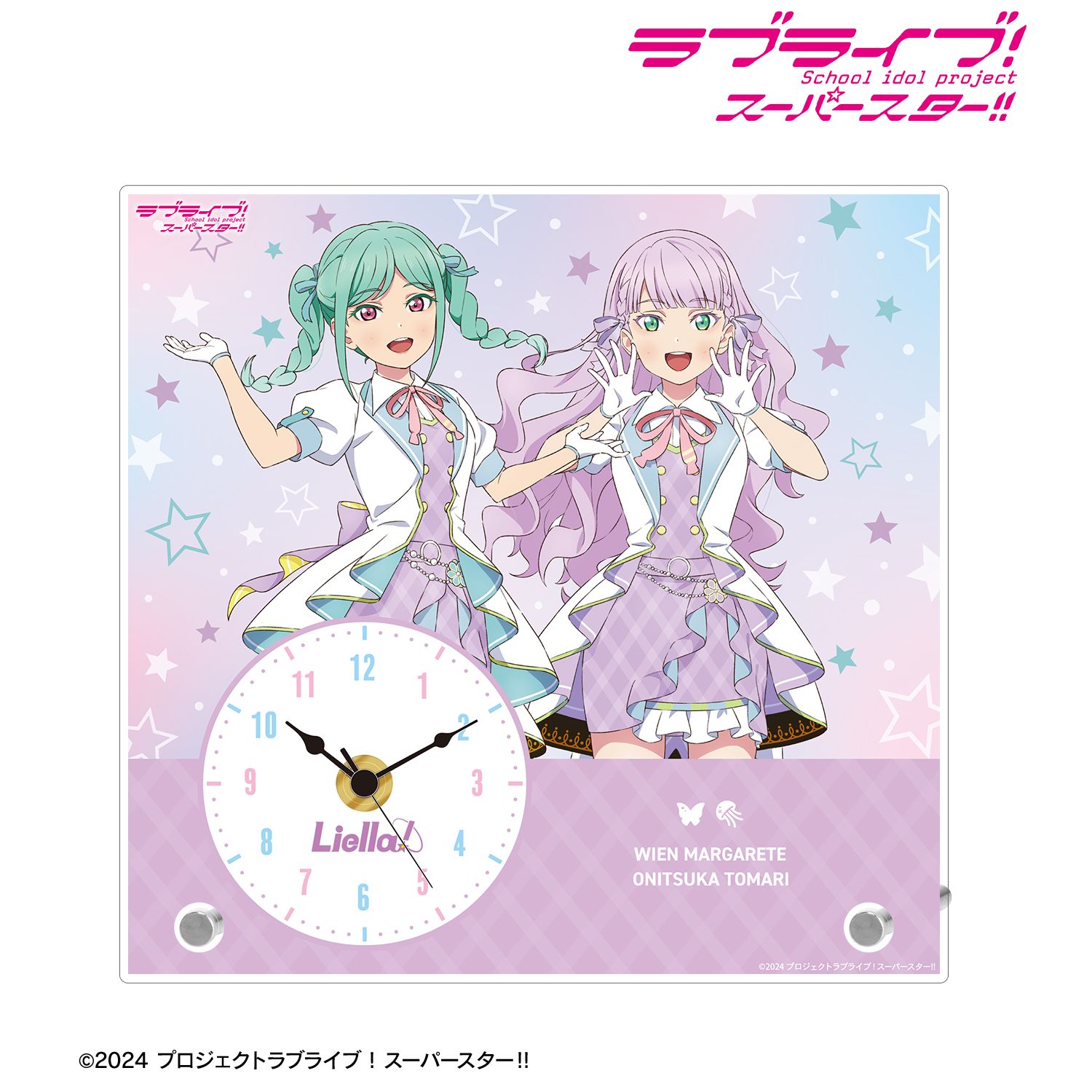 ラブライブ!スーパースター!! 描き下ろし 3期生 MIRACLE NEW STORY ver. アクリルスタンド時計 图片 6 | AniSmile