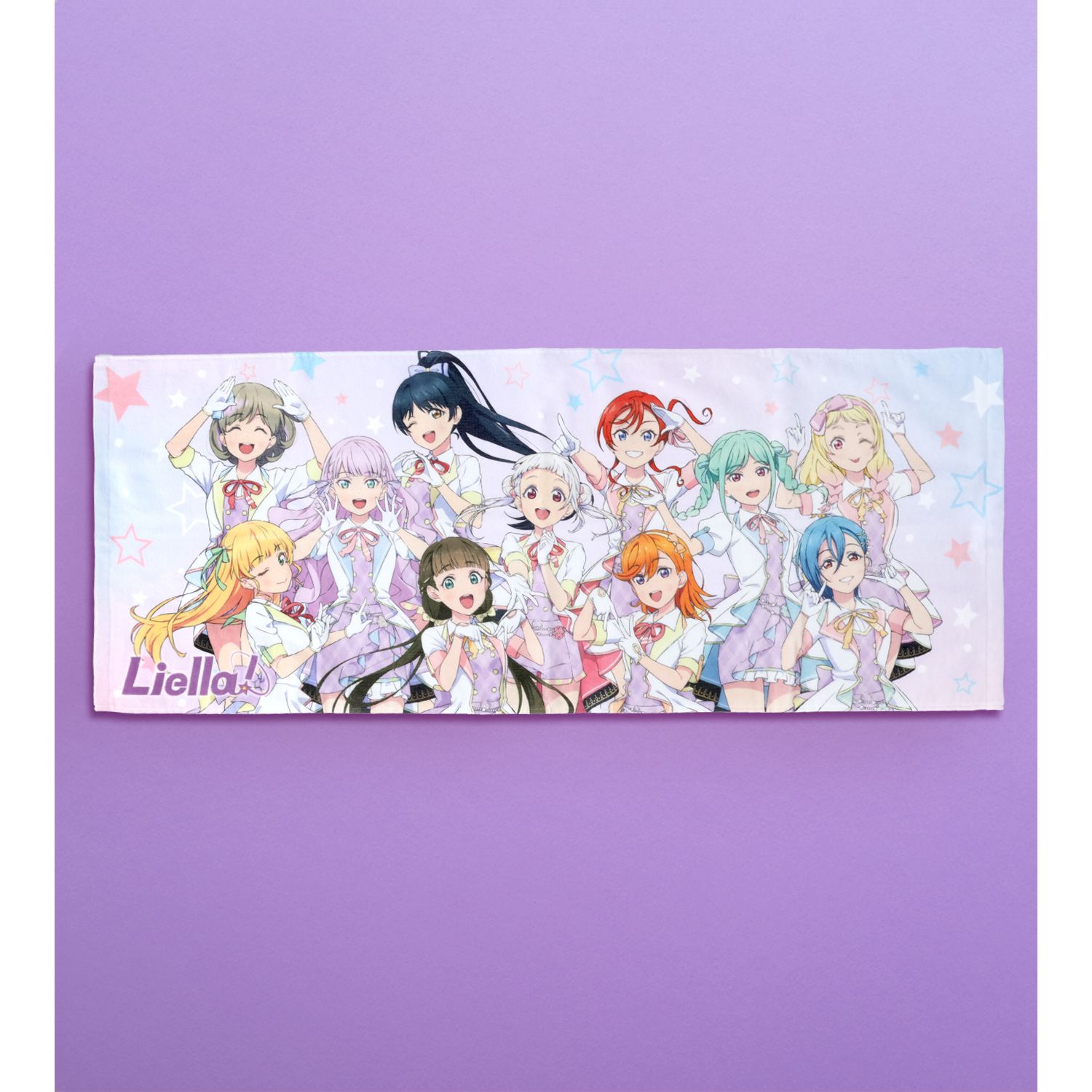 ラブライブ!スーパースター!! 描き下ろし 集合 MIRACLE NEW STORY ver. フェイスタオル 画像 3 | AniSmile