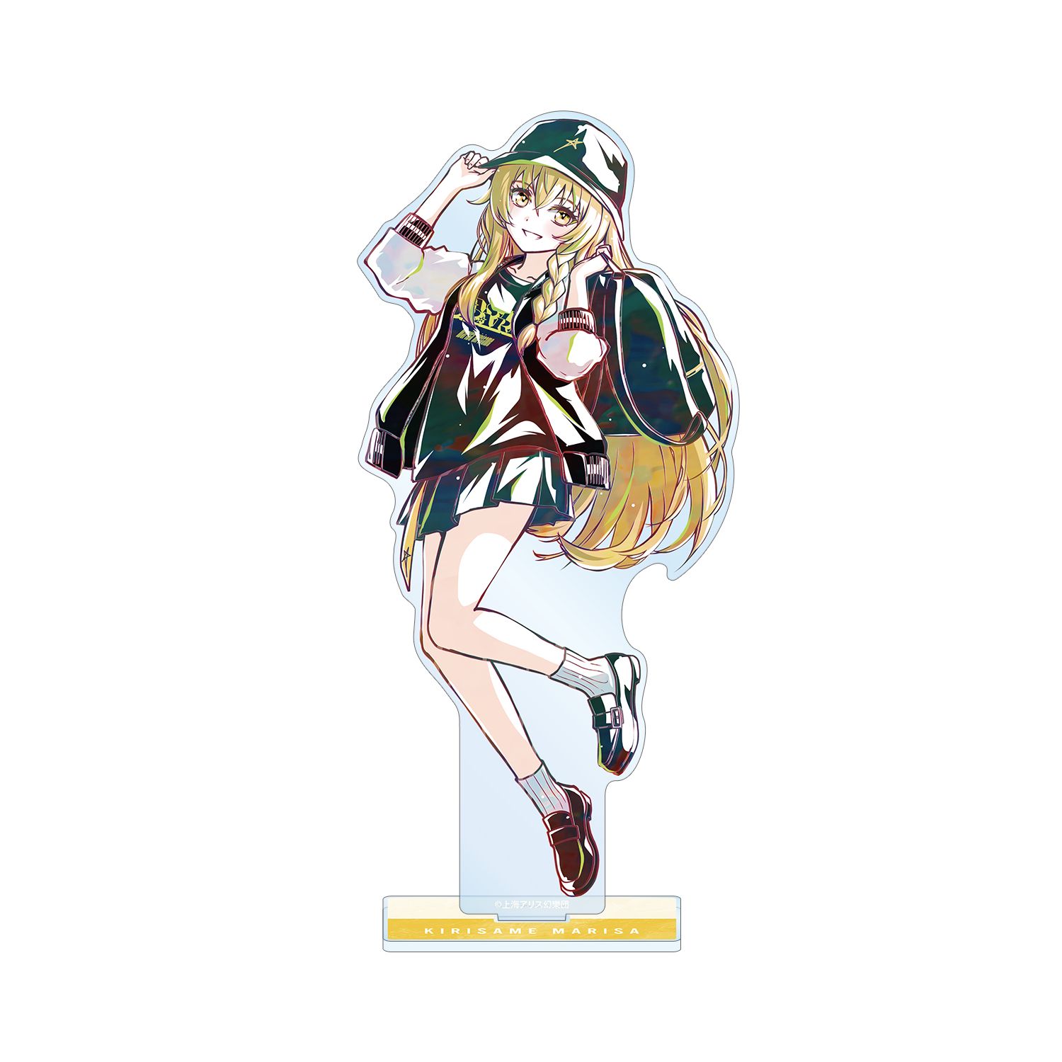 東方Project 松本能人イラスト 霧雨魔理沙 現代風ファッションver. Ani-Art BIGアクリルスタンド 图片 5 | AniSmile