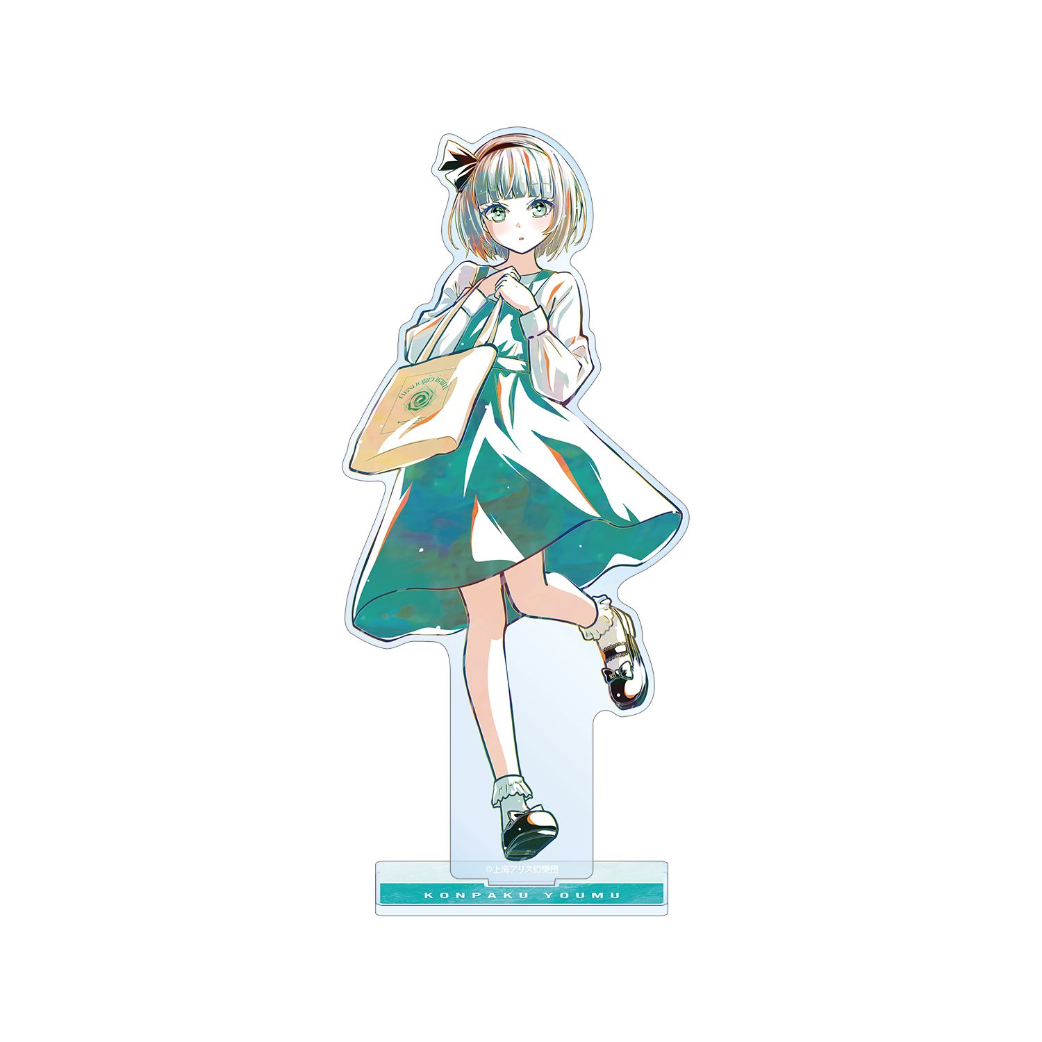 東方Project 松本能人イラスト 魂魄妖夢 現代風ファッションver. Ani-Art BIGアクリルスタンド 图片 6 | AniSmile