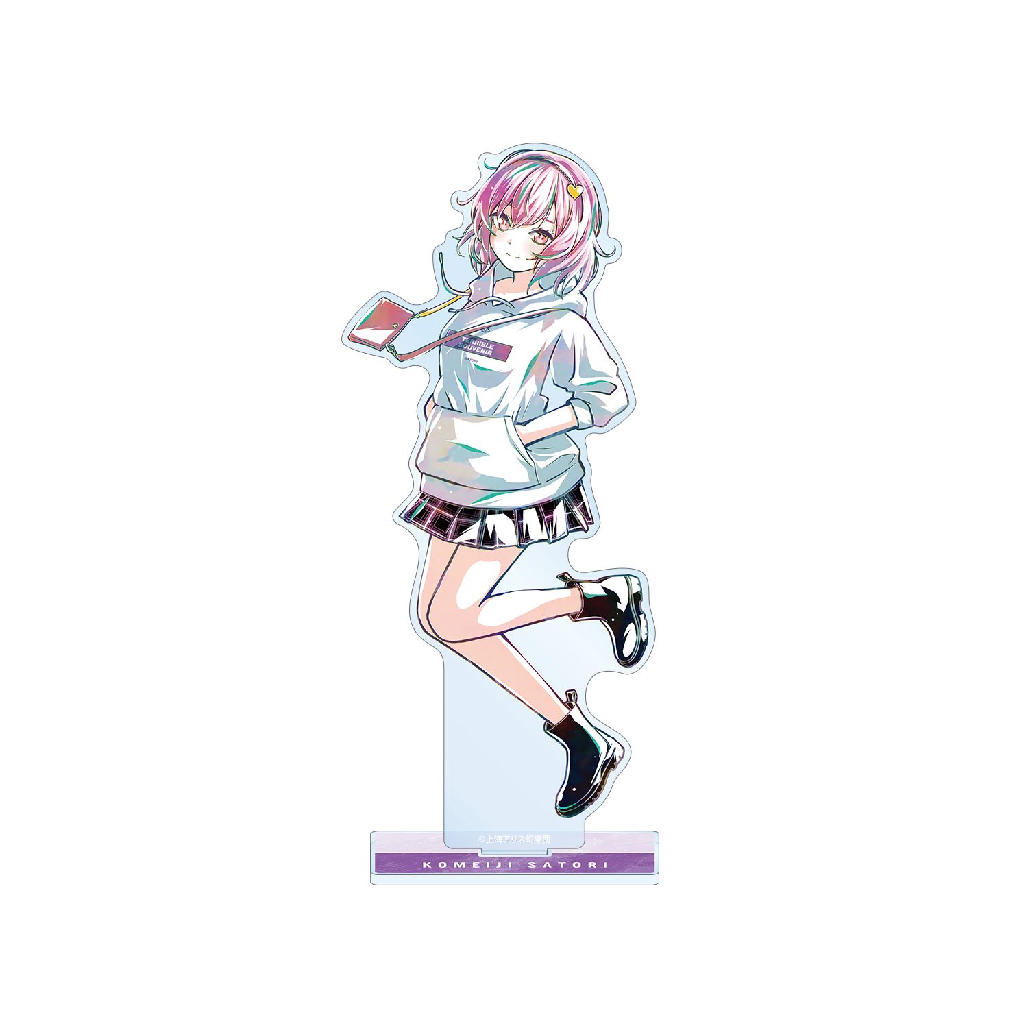 東方Project 松本能人イラスト 古明地さとり 現代風ファッションver. Ani-Art BIGアクリルスタンド Image 5 | AniSmile
