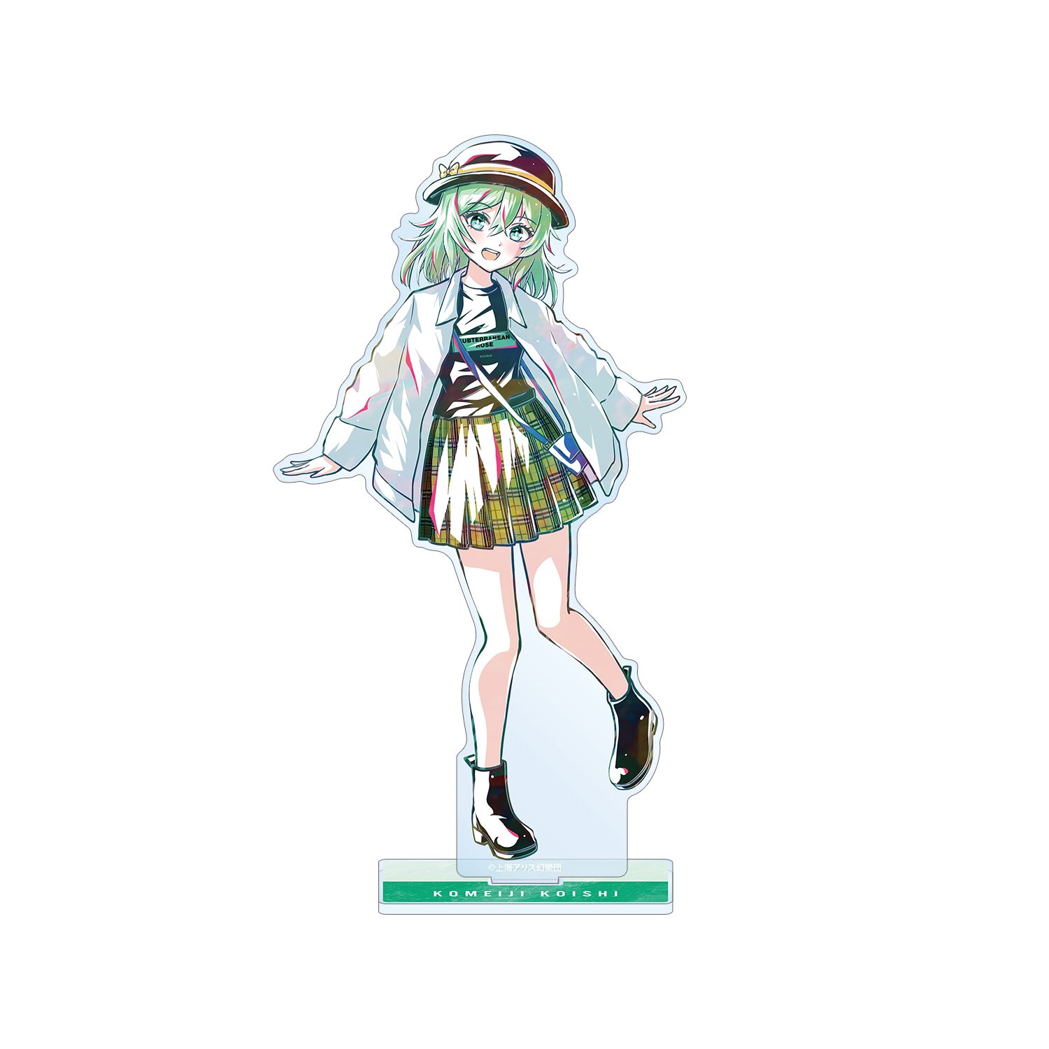 東方Project 松本能人イラスト 古明地こいし 現代風ファッションver. Ani-Art BIGアクリルスタンド Image 5 | AniSmile