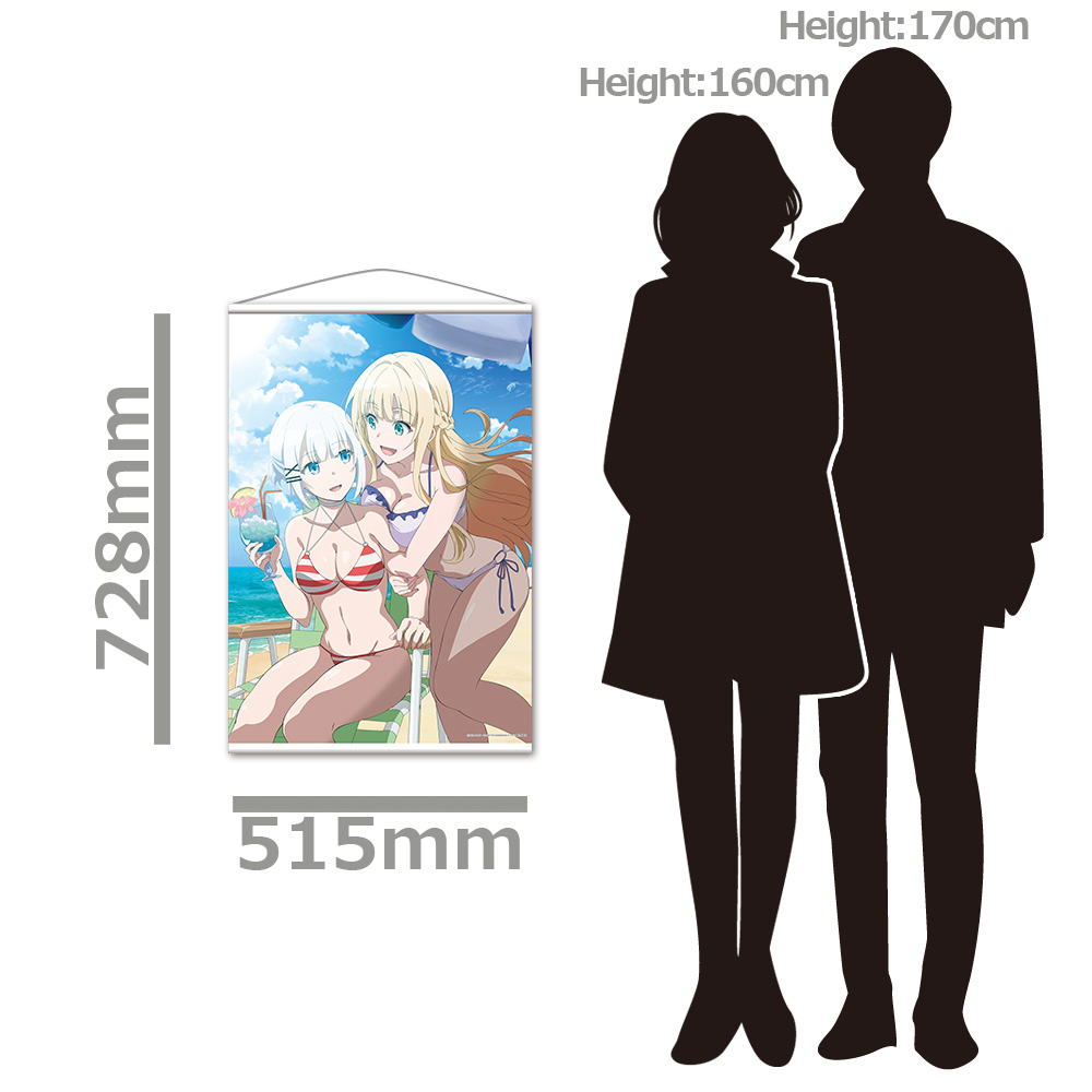 探偵はもう、死んでいる。 B2タペストリーC[シエスタ&シャーロット] 画像 3 | AniSmile