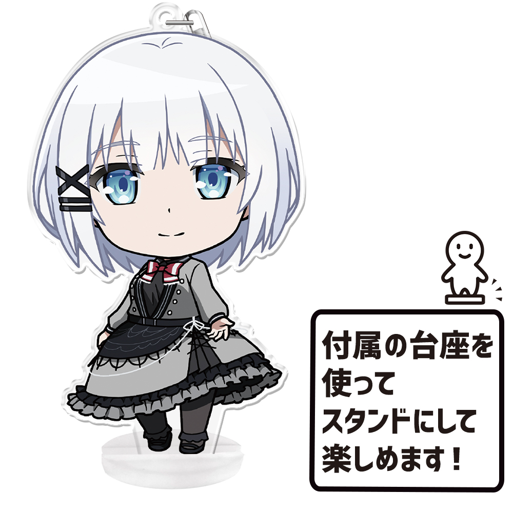 探偵はもう、死んでいる。 ぷにこれ!キーホルダー(スタンド付) シエスタ 画像 4 | AniSmile