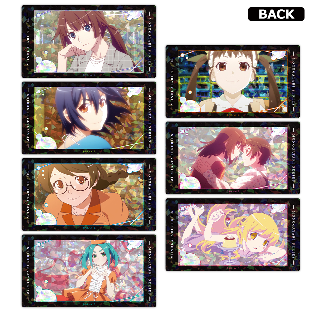 〈物語〉シリーズ プリズムビジュアルコレクション vol.3 全7種 Image 3 | AniSmile
