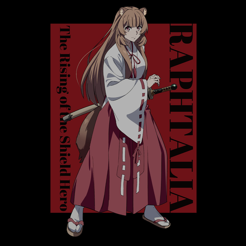 盾の勇者の成り上がり Season 4 Tシャツ ラフタリア Lサイズ Image 3 | AniSmile