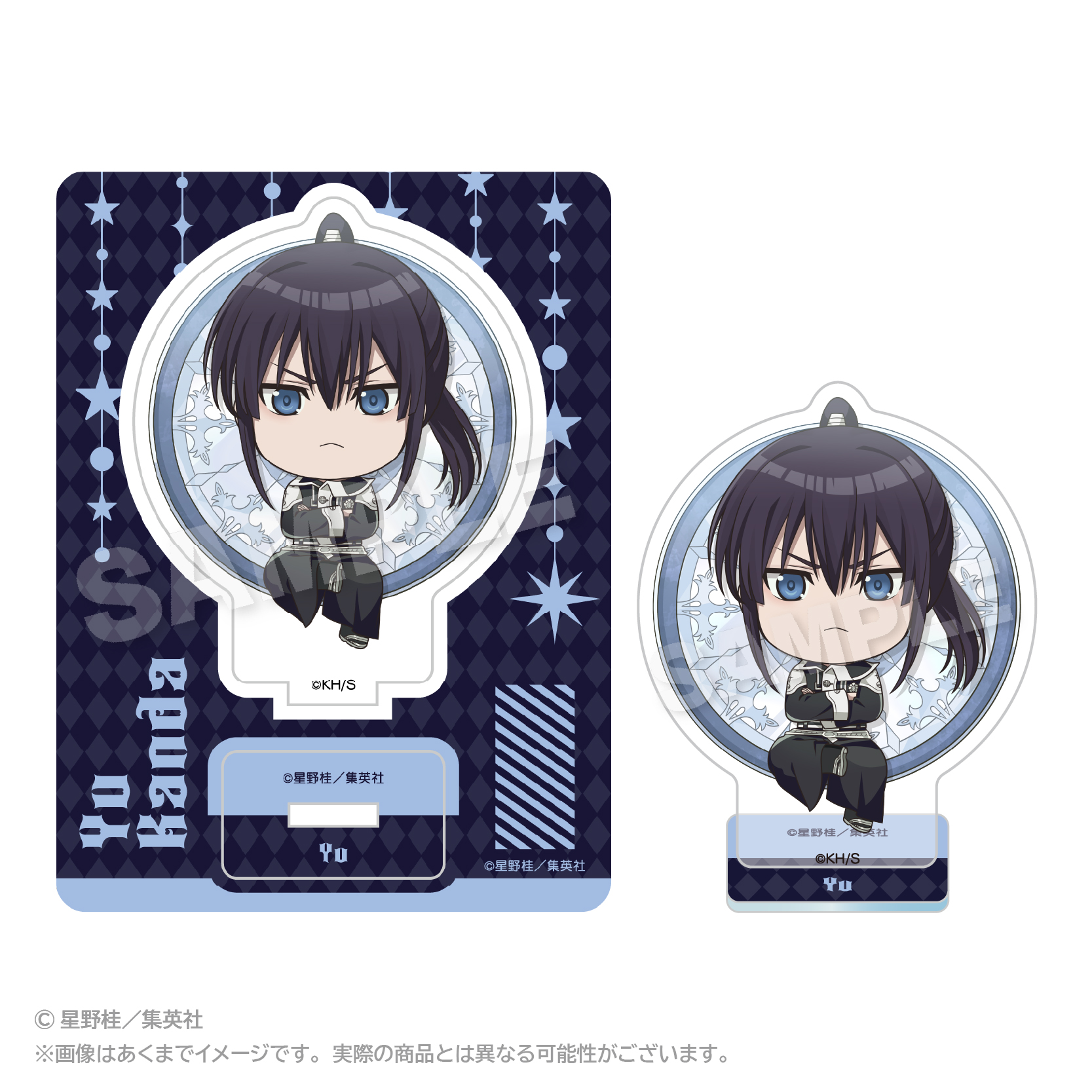 D.Gray-man ミニキャラアクリルマスコット まるまどver. 神田 ユウ A - AniSmile
