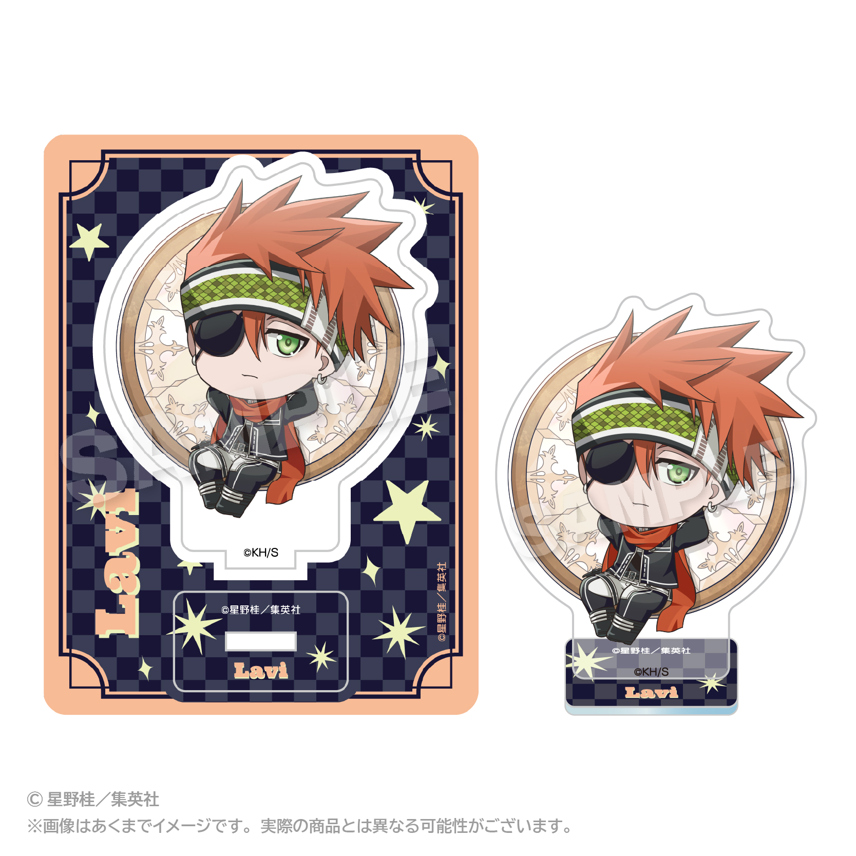 D.Gray-man ミニキャラアクリルマスコット まるまどver. ラビ B - AniSmile