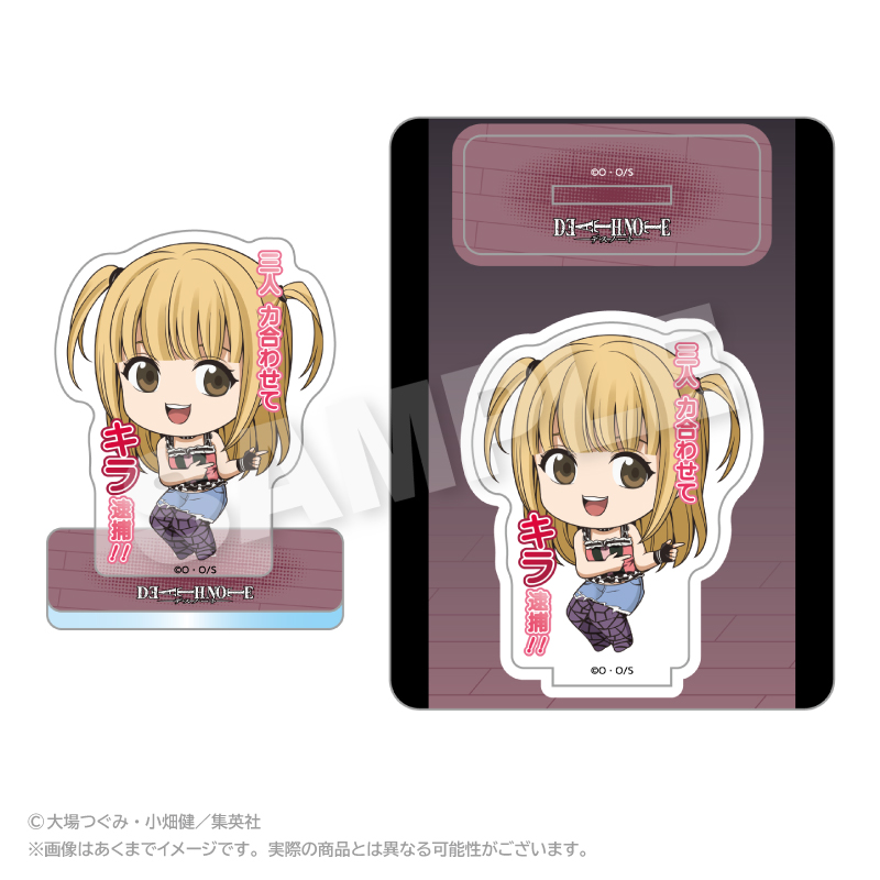 DEATH NOTE アクリルマスコット 名シーンver.2 弥海砂 Image 2 | AniSmile