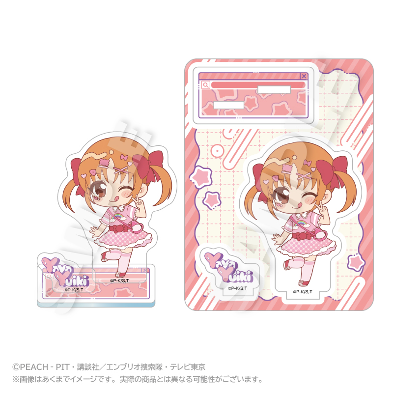 しゅごキャラ! ミニキャラアクリルマスコット vivid ver. 結木やや - AniSmile