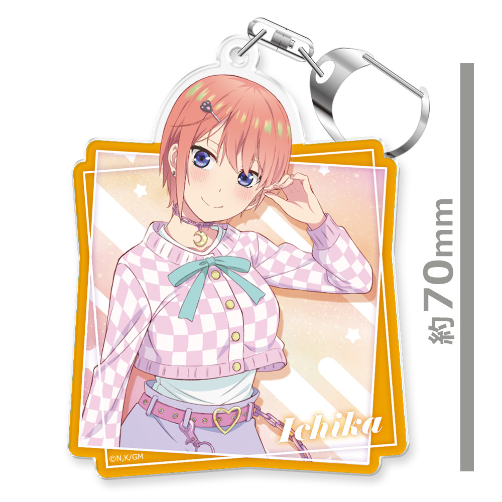 五等分の花嫁 アクリルキーホルダーF[中野一花] Image 3 | AniSmile