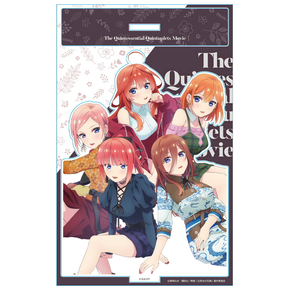 五等分の花嫁 アクリルキャラスタンドX[一花&二乃&三玖&四葉&五月] 图片 2 | AniSmile
