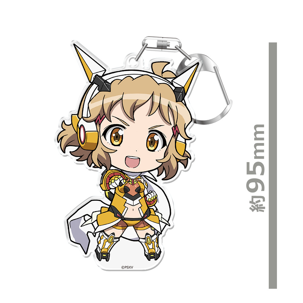 戦姫絶唱シンフォギアXV ぷにこれ!キーホルダー(スタンド付) 立花 響 画像 3 | AniSmile