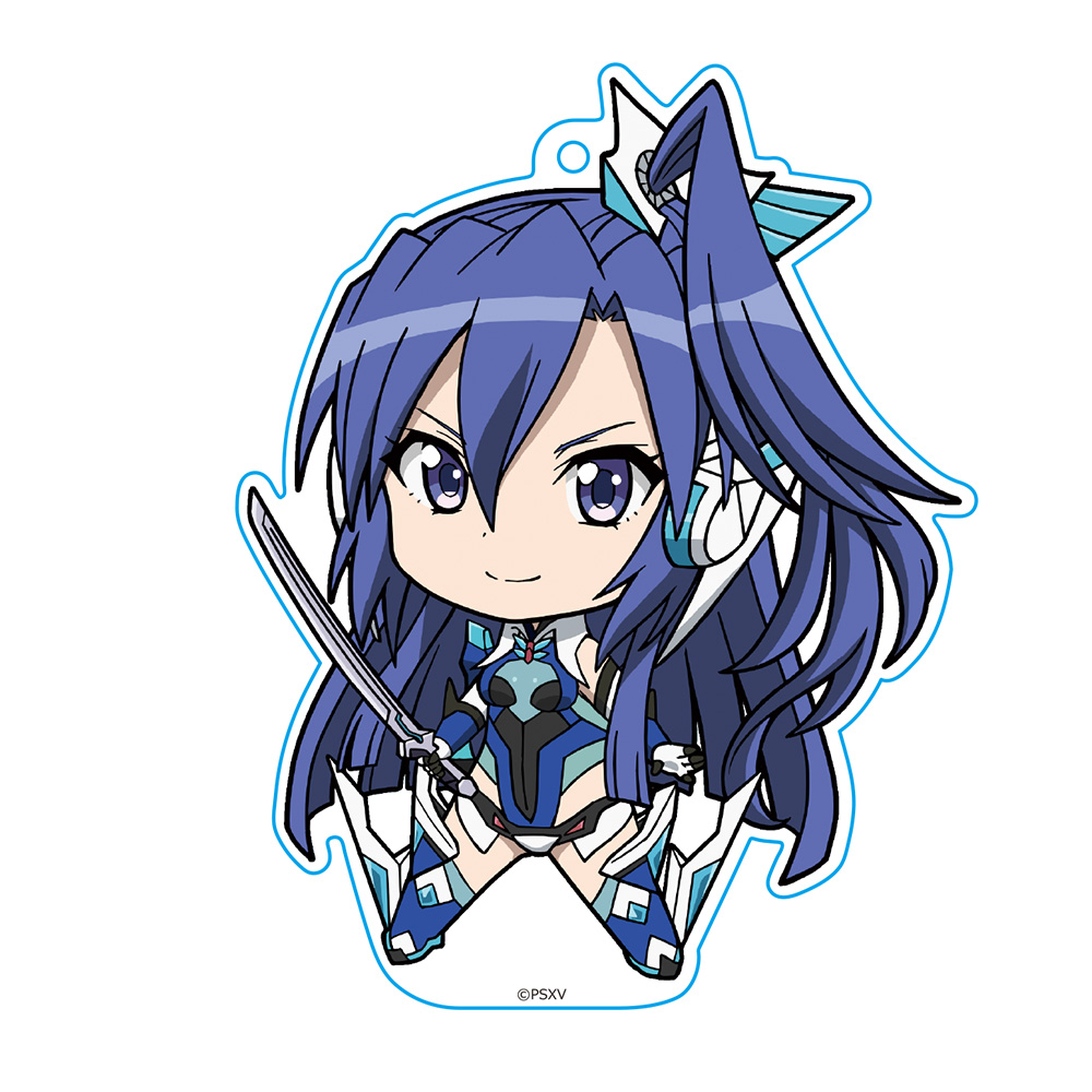 戦姫絶唱シンフォギアXV ぷにこれ!キーホルダー(スタンド付) 風鳴 翼 - AniSmile