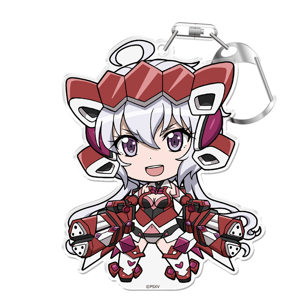 戦姫絶唱シンフォギアXV ぷにこれ!キーホルダー(スタンド付) 雪音クリス 画像 2 | AniSmile