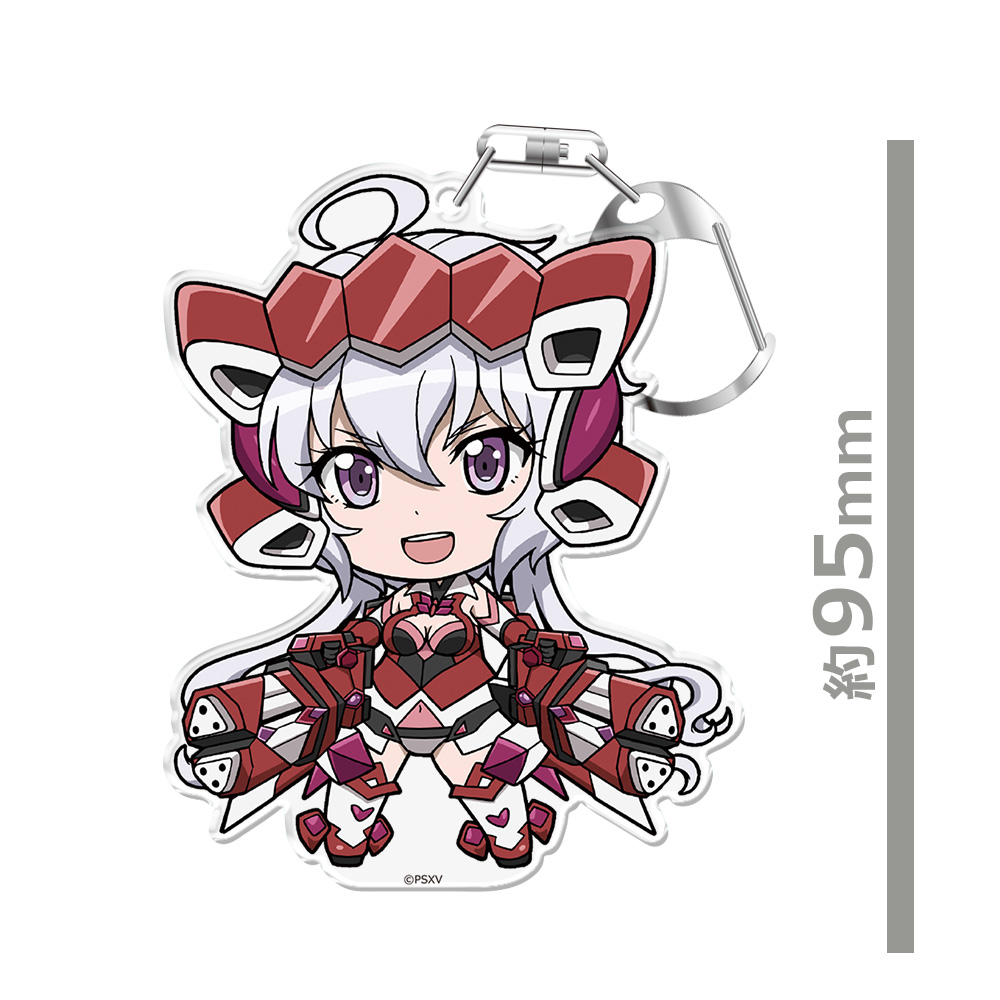 戦姫絶唱シンフォギアXV ぷにこれ!キーホルダー(スタンド付) 雪音クリス 画像 3 | AniSmile