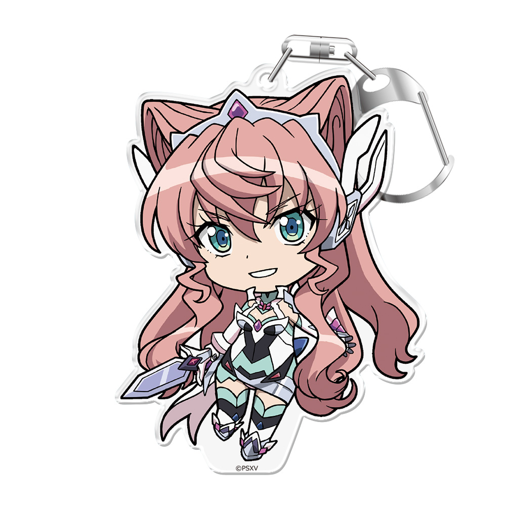 戦姫絶唱シンフォギアXV ぷにこれ!キーホルダー(スタンド付) マリア・カデンツァヴナ・イヴ Image 2 | AniSmile