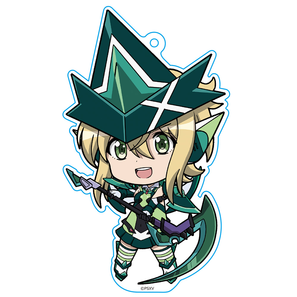 戦姫絶唱シンフォギアXV ぷにこれ!キーホルダー(スタンド付) 暁 切歌 Image 2 | AniSmile