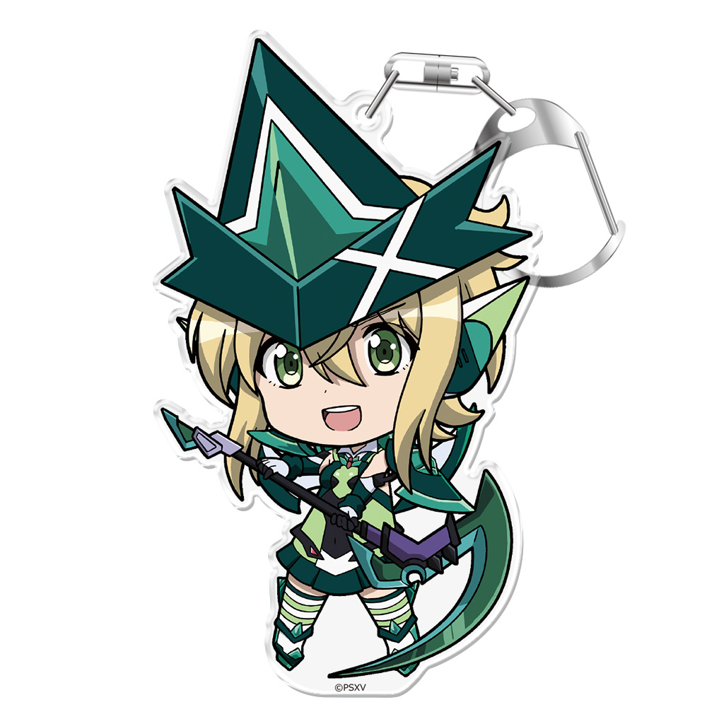 戦姫絶唱シンフォギアXV ぷにこれ!キーホルダー(スタンド付) 暁 切歌 Image 3 | AniSmile