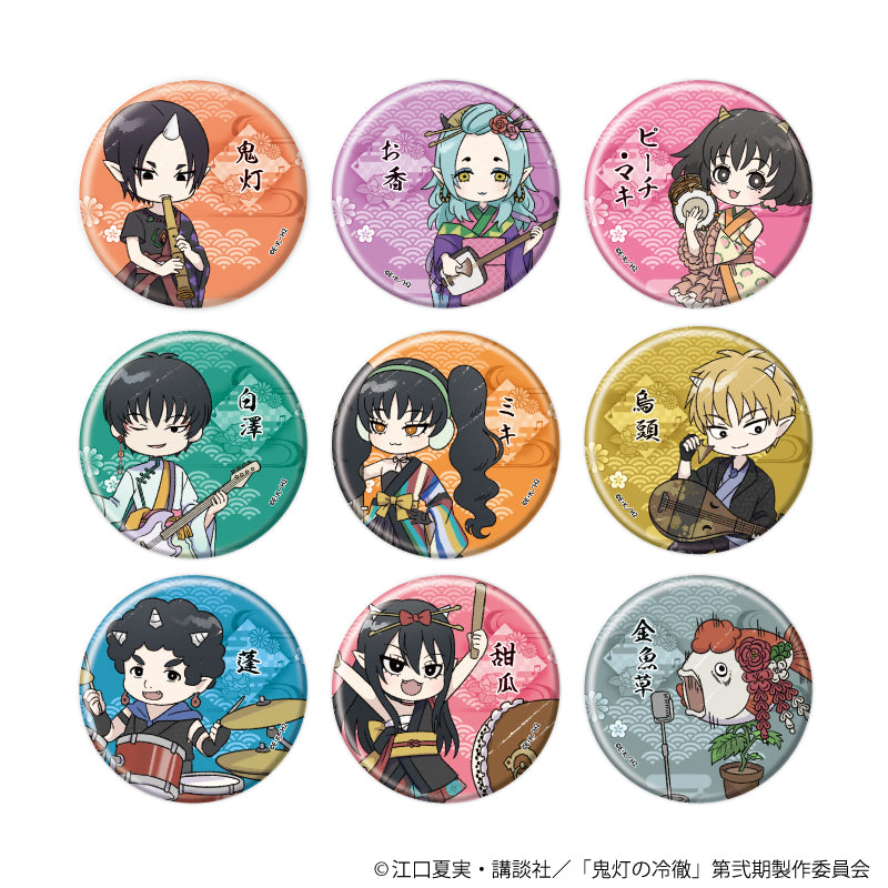 缶バッジ「TVアニメ『鬼灯の冷徹』」15/和風バンドver. ブラインド(全9種)(グラフアートイラスト) - AniSmile