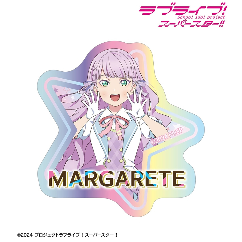 ラブライブ!スーパースター!! 描き下ろし ウィーン・マルガレーテ MIRACLE NEW STORY ver. オーロラダイカットステッカー Image 2 | AniSmile