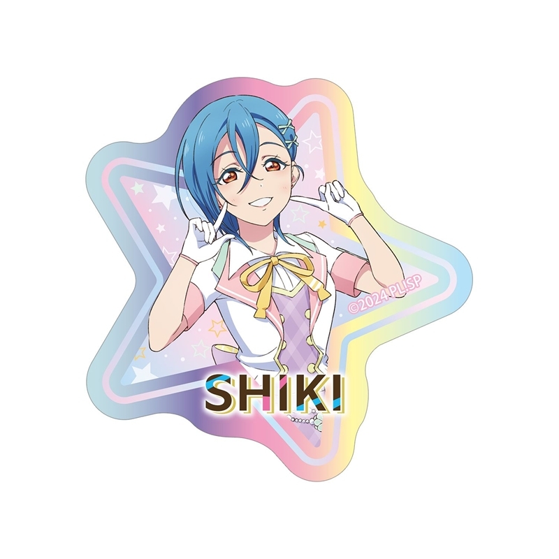 ラブライブ!スーパースター!! 描き下ろし 若菜四季 MIRACLE NEW STORY ver. オーロラダイカットステッカー - AniSmile