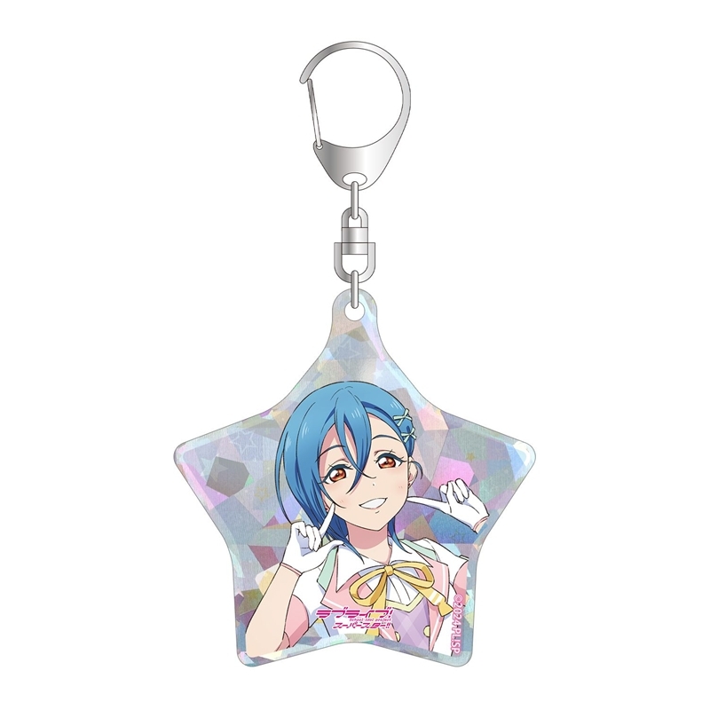 ラブライブ!スーパースター!! 描き下ろし 若菜四季 MIRACLE NEW STORY ver. ホログラムアクリルキーホルダー - AniSmile