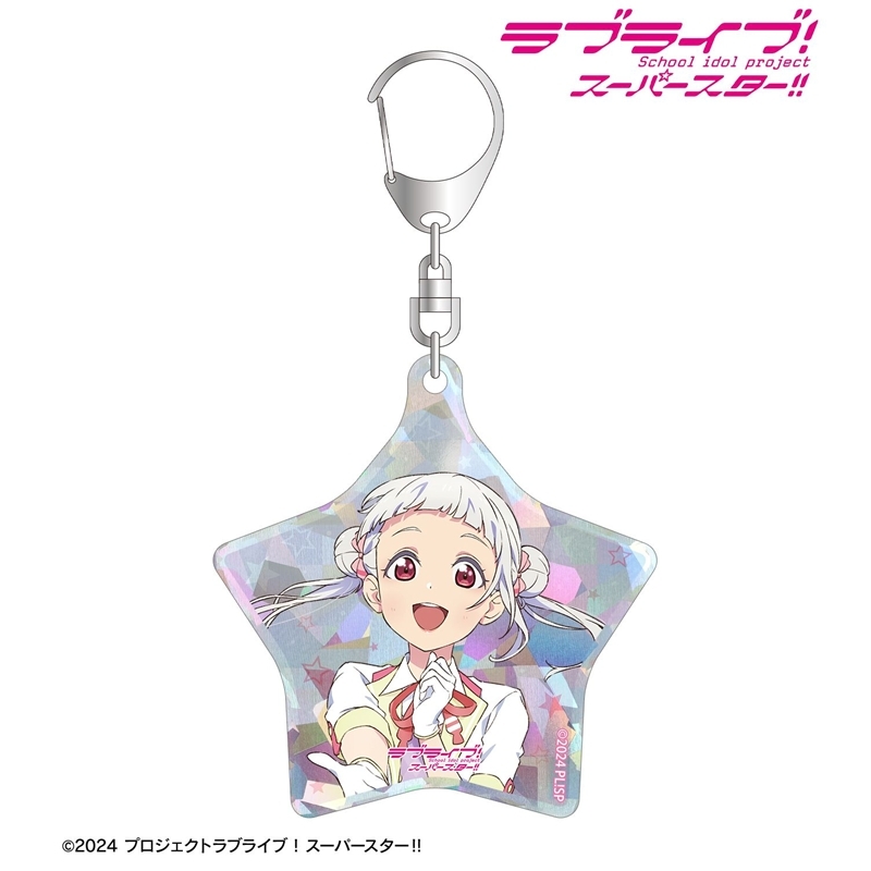 ラブライブ!スーパースター!! 描き下ろし 嵐 千砂都 MIRACLE NEW STORY ver. ホログラムアクリルキーホルダー 画像 2 | AniSmile