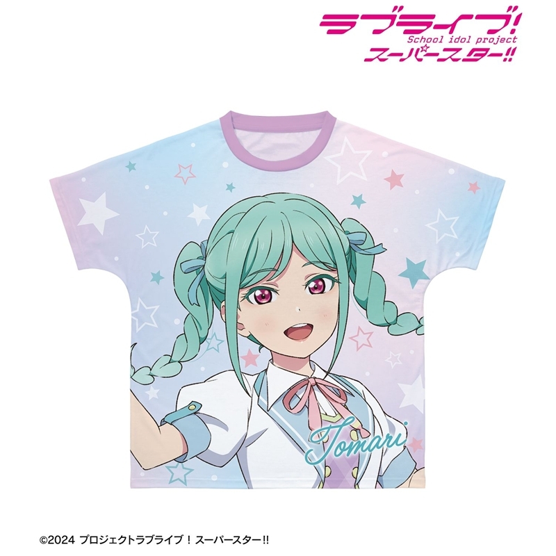 ラブライブ!スーパースター!! 描き下ろし 鬼塚冬毬 MIRACLE NEW STORY ver. フルグラフィックTシャツユニセックス(サイズ/XXL) Image 2 | AniSmile
