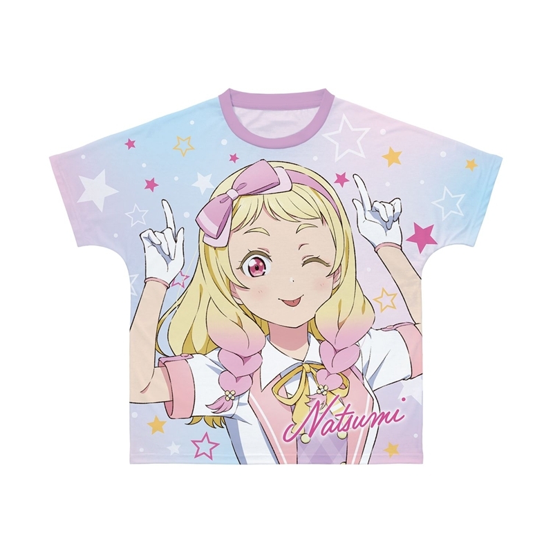 ラブライブ!スーパースター!! 描き下ろし 鬼塚夏美 MIRACLE NEW STORY ver. フルグラフィックTシャツユニセックス(サイズ/XXS) - AniSmile