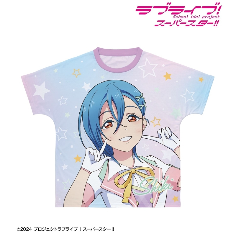 ラブライブ!スーパースター!! 描き下ろし 若菜四季 MIRACLE NEW STORY ver. フルグラフィックTシャツユニセックス(サイズ/L) Image 2 | AniSmile